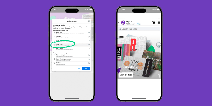 Facebook changes on actions buttons