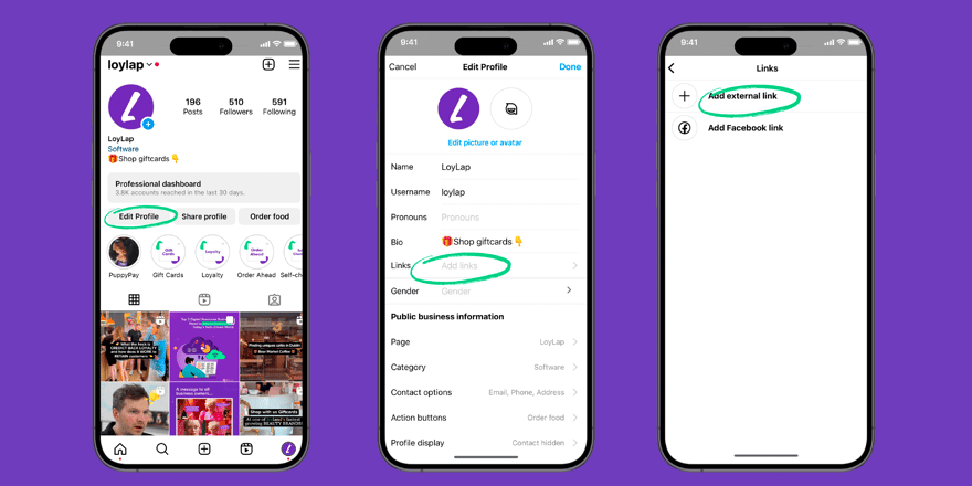 Instagram changes on actions buttons