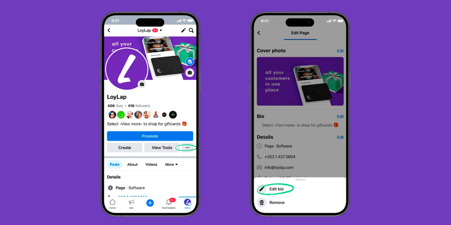 Facebook changes on actions buttons