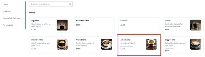 Hidden Item Ordering