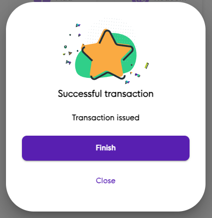 Successful Transaction